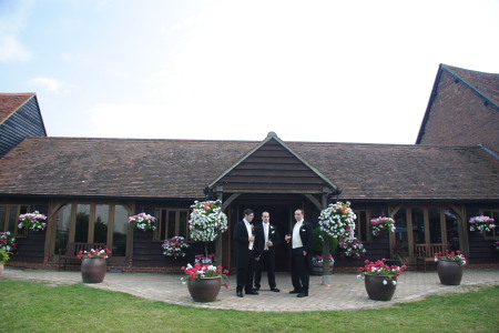 Cooling Castle Barn Civil Wedding Ceremony near Medway