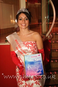 Winner of Miss Kent - Sasha Buckingham/ Miss England 2006 Competition 